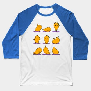Mango Yoga Baseball T-Shirt